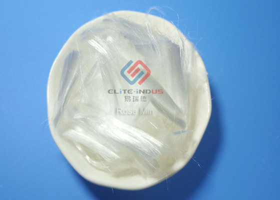 12mm Short Cut Micro Synthetic  Polypropylene Staple Fiber For Bridge Construction