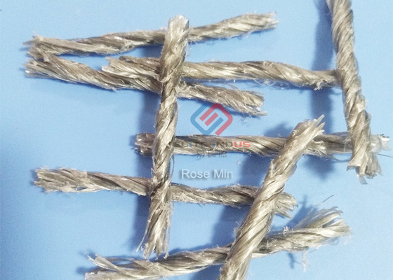 fireproofing virgin Polypropylene PP Fiber for Airport Runway Reinforced