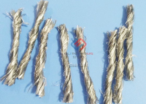 High Break Strength Twisted Hybrids Bundled PP Fiber