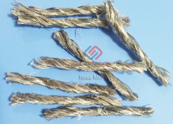 High Break Strength Twisted Hybrids Bundled PP Fiber