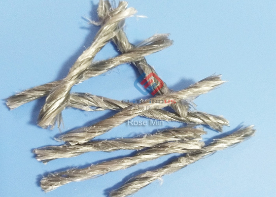 High Break Strength Twisted Hybrids Bundled PP Fiber