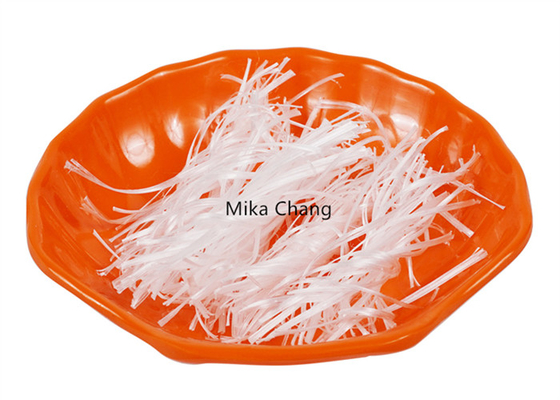 Short Cut 54MM Length Polypropylene PP Twist Concrete Reinforcement Fiber